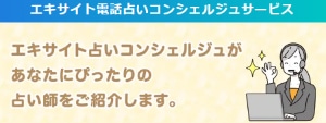 エキサイト電話占い：コンシェルジュサービス