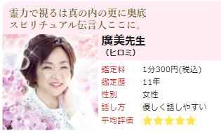 廣美先生のプロフィール