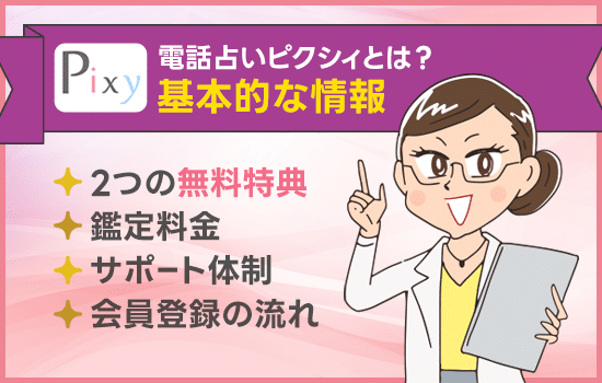 電話占いピクシィとは